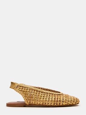 Steve Madden Rumi Gold Slingback